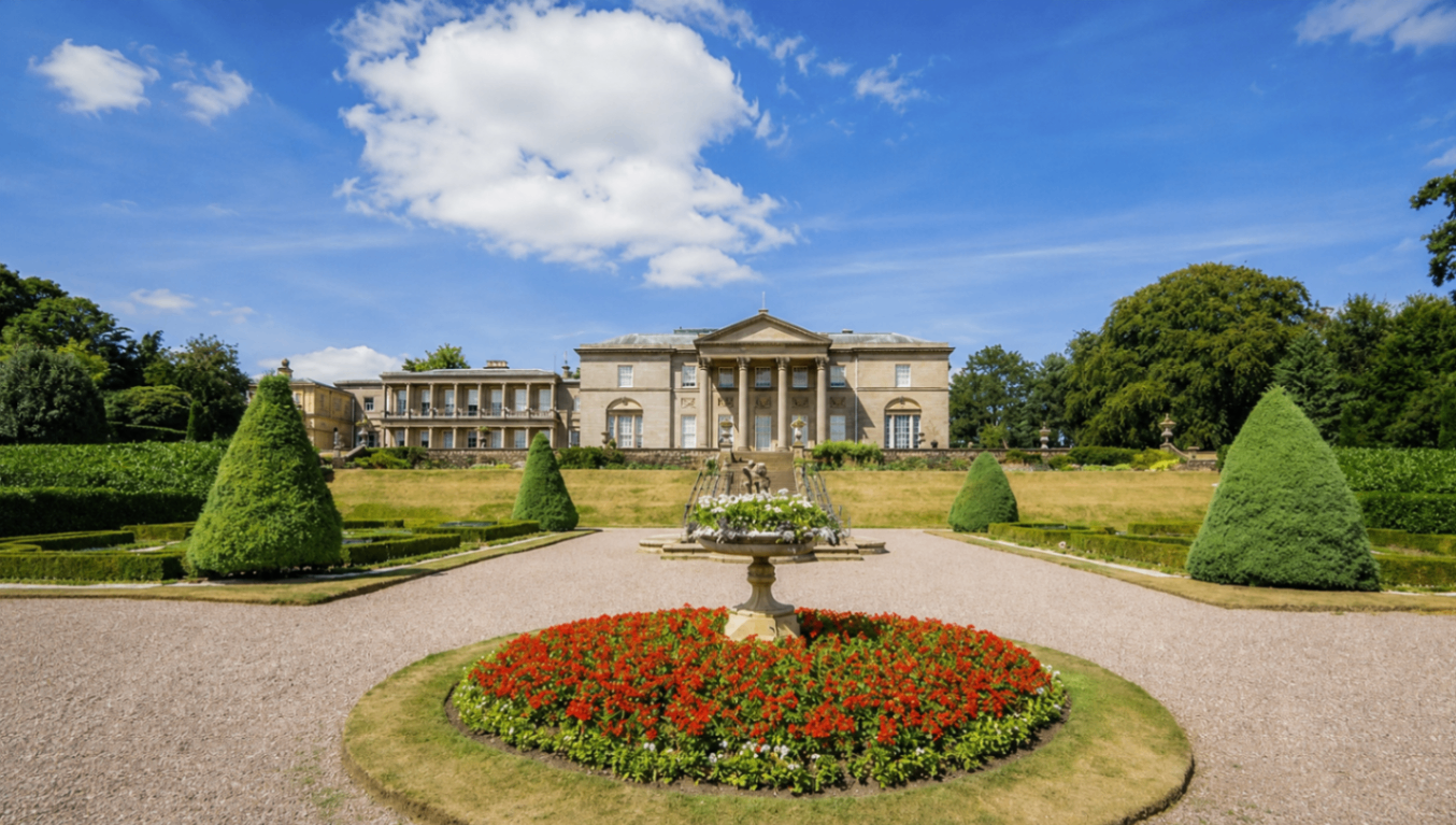 Tatton Park, the grand stately mansion and parkland in Knutsford, Cheshire